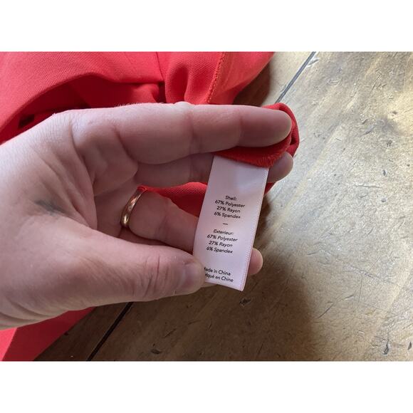 LIKELY Revolve Women's Stella Cutout Mini Dress Size 8 Bittersweet Red NWT - Picture 12 of 13